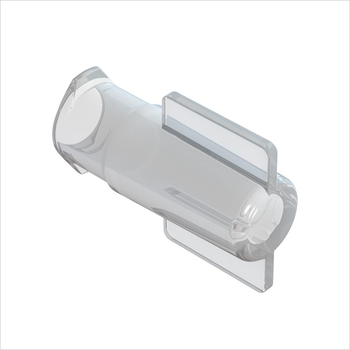 Female Luer Plug with Lugs - Polypropylene